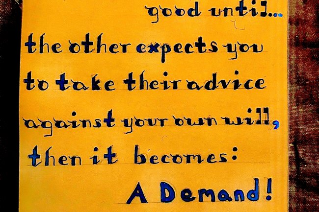 Good Advice