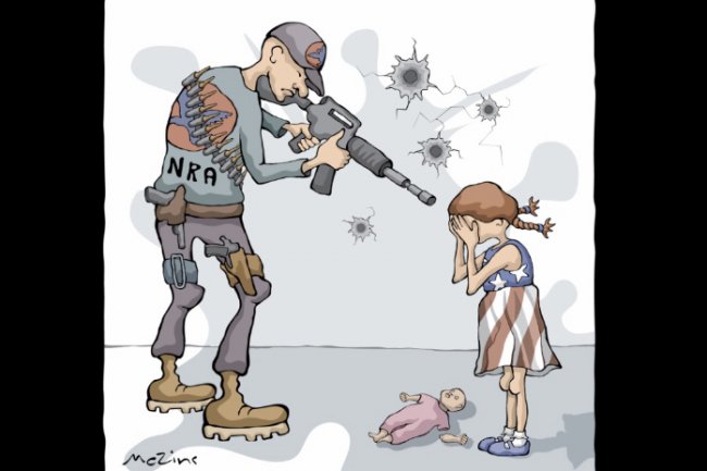 It doesn't have to be a gun.